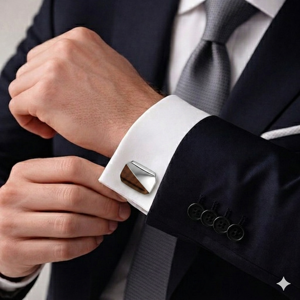 Style&Gift Premium Men’s Cufflinks – Timeless Elegance for Modern Men - CUF-1542