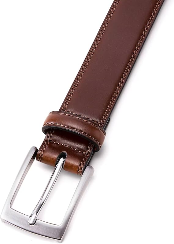 Men’s Genuine Leather Dress Belt – Handmade 100% Cow Leather