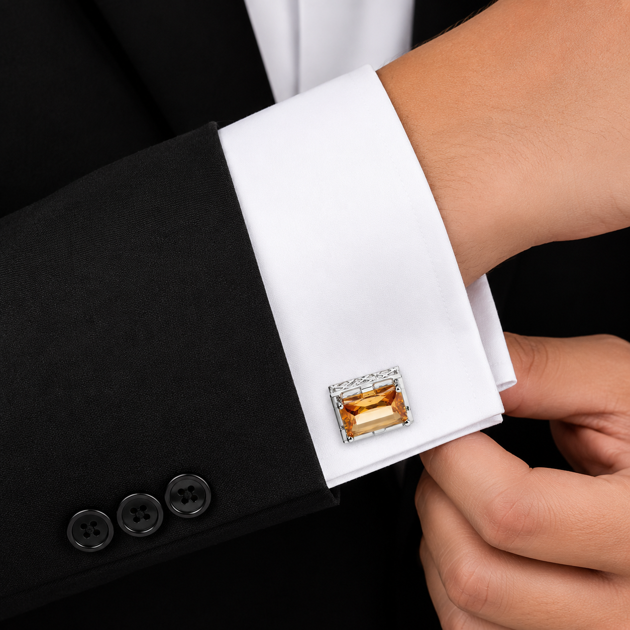 Style&Gift Premium Men’s Cufflinks – Timeless Elegance for Modern Men-NEW- CUF-2010
