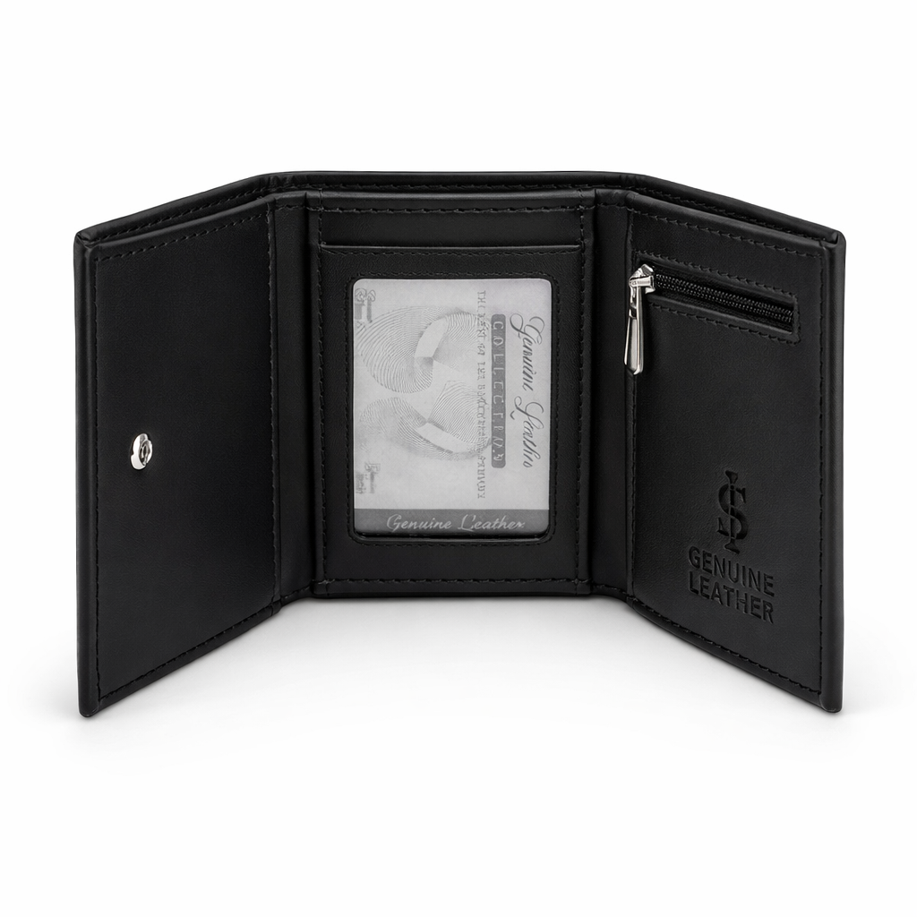 3 Fold Premium Pure Leather Wallet – WL-111