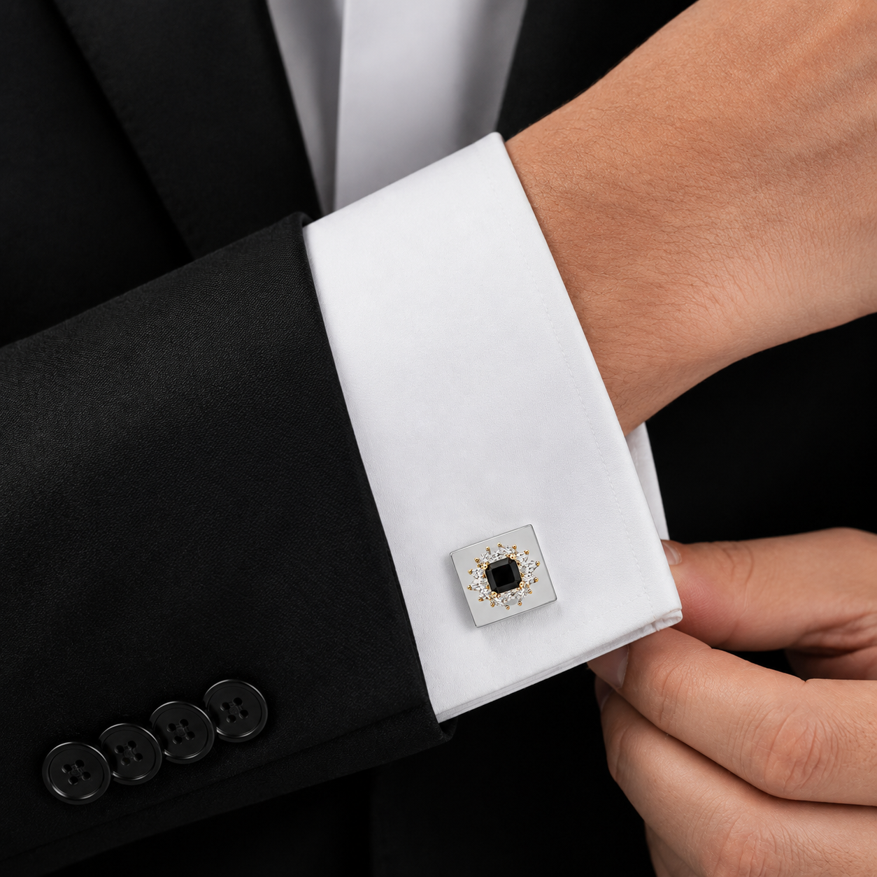 Style&Gift Premium Men’s Cufflinks – Timeless Elegance for Modern Men -NEW- CUF- 2013