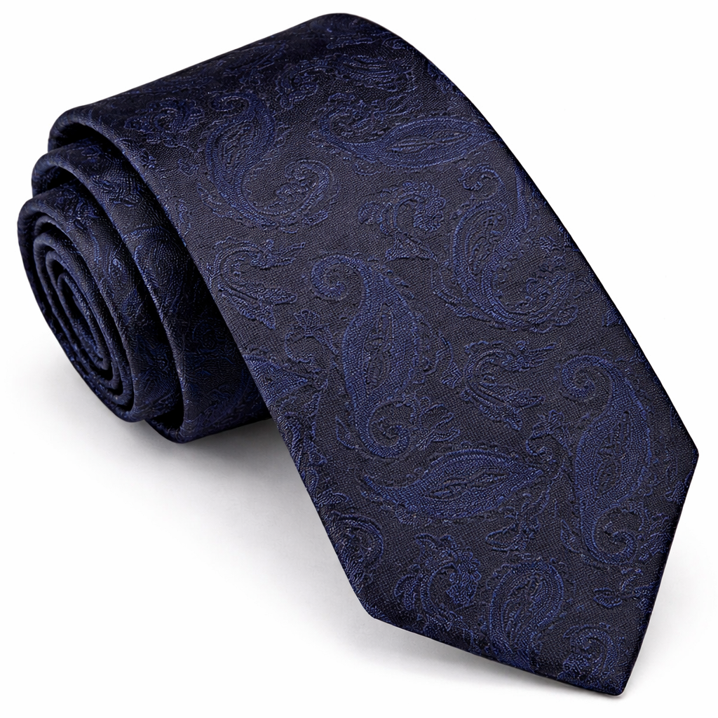 Men’s Tie & Pocket Square Set – Premium Formal Combo