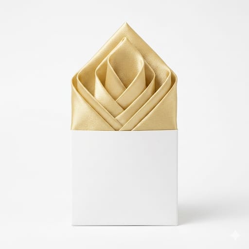 Men’s Pocket Square Handkerchief – Luxury Suit & Blazer Accessory