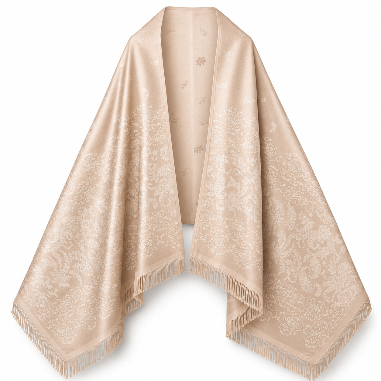 Stylengift Luxury Silk Hijabs | All-Season Formal Scarf-SH-216