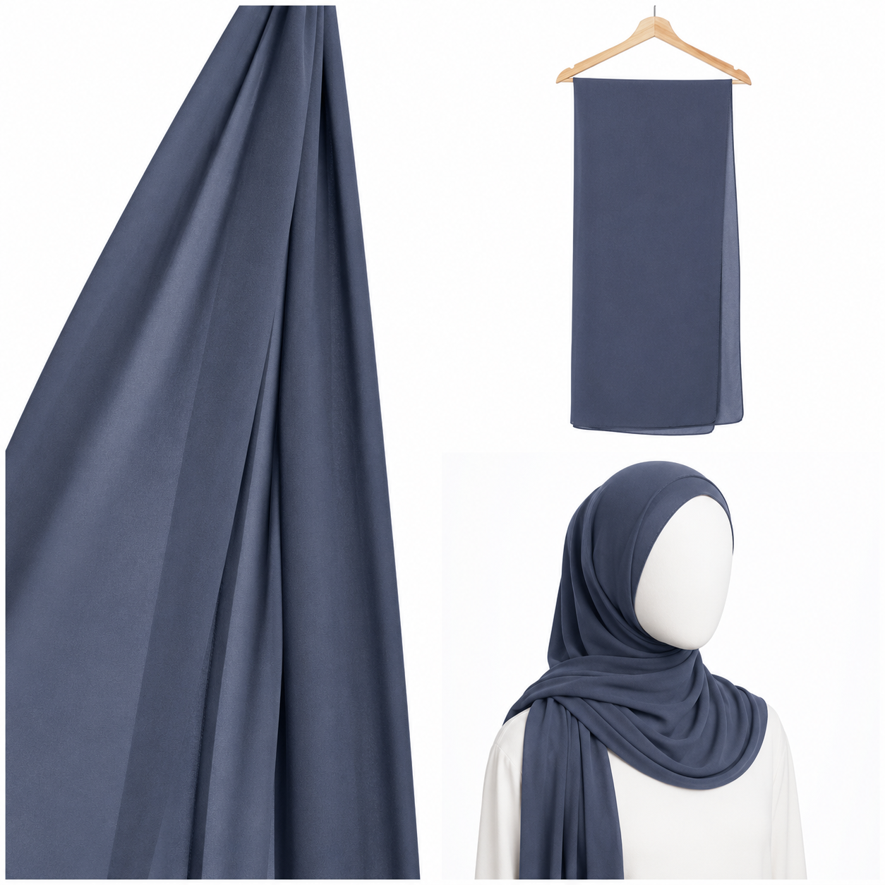 Stylengift Premium Chiffon Hijab – Ultra-Soft & Lightweight-SH-107