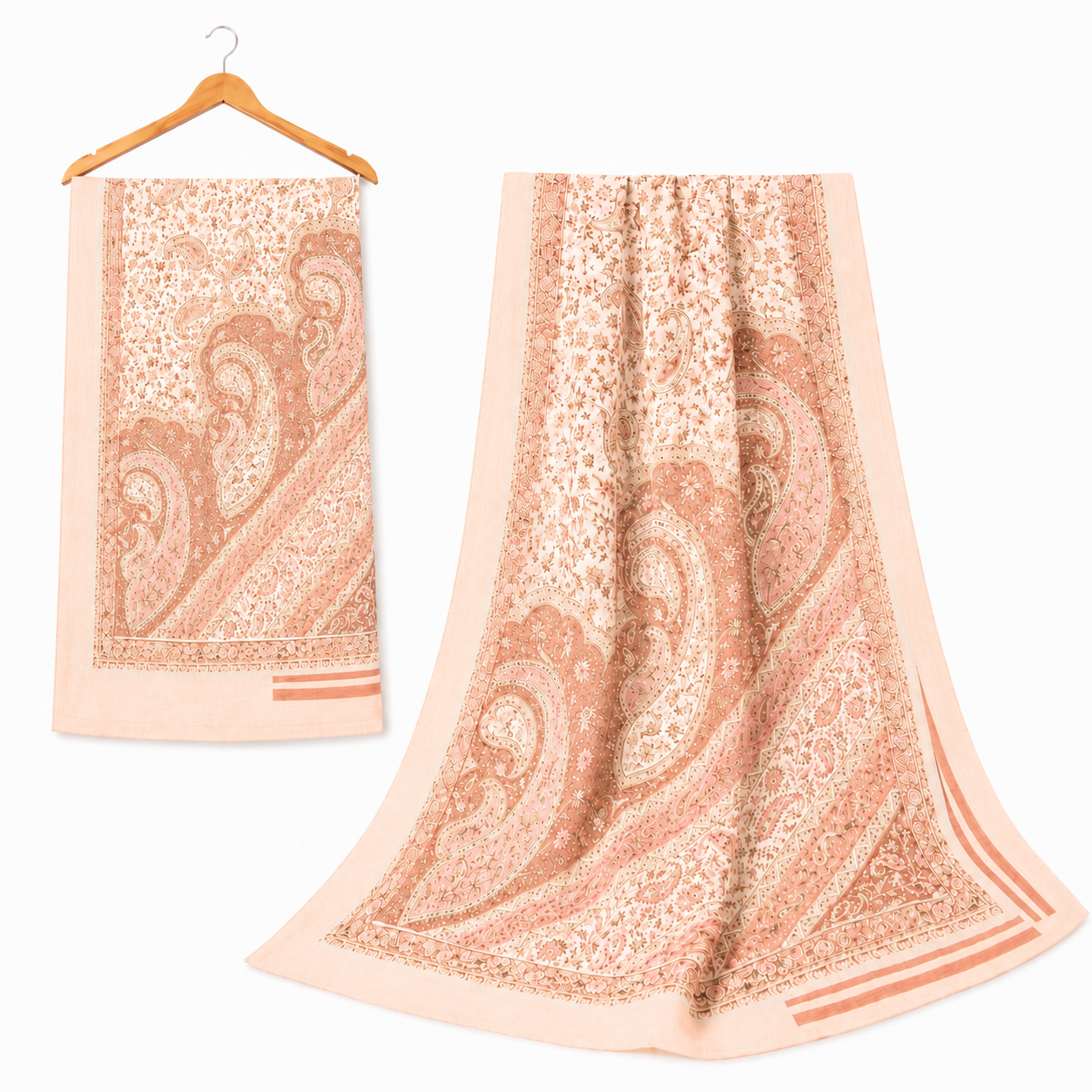 Stylengift Premium Lawn Printed Hijabs | Imported High-Quality Summer Scarf-SH-191
