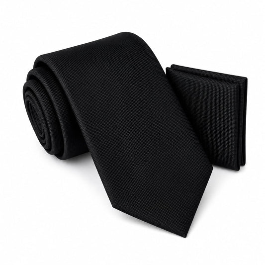 Men’s Tie & Pocket Square Set – Premium Formal Combo - TPS-101 New