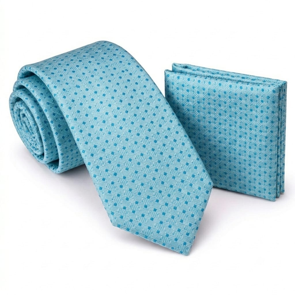Men’s Tie & Pocket Square Set – Premium Formal Combo - TPS-106 New