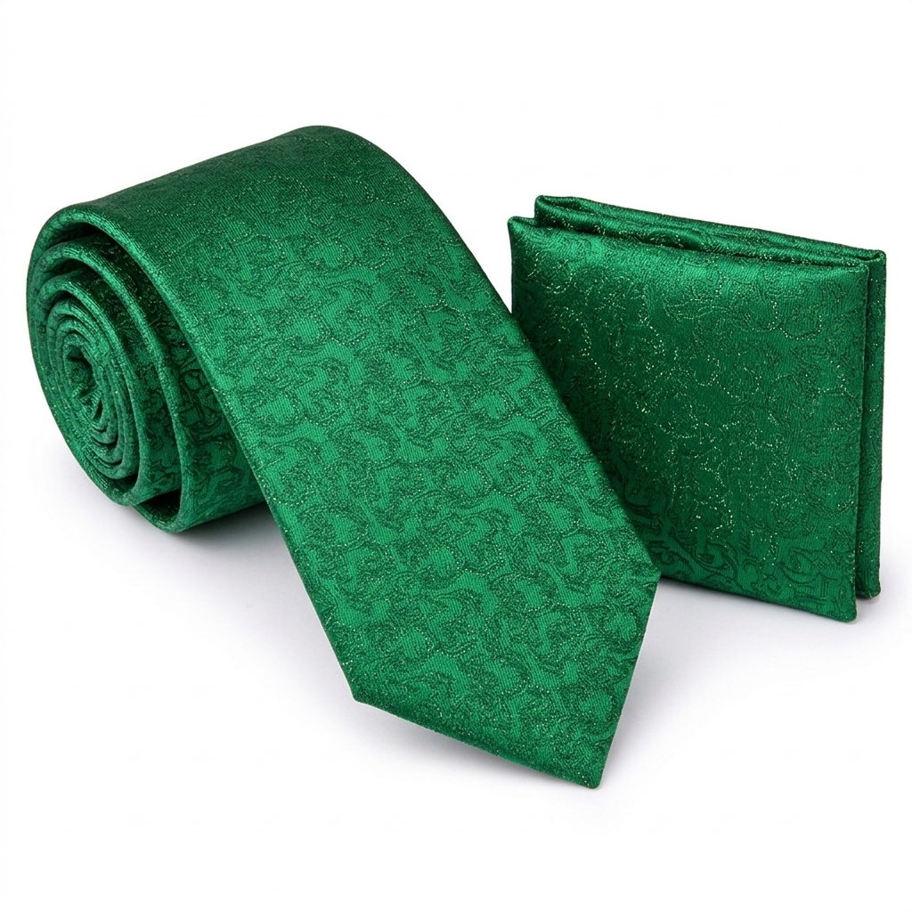 Men’s Tie & Pocket Square Set – Premium Formal Combo - TPS-31