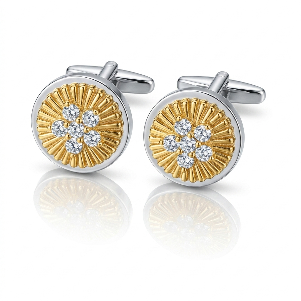 Style&Gift Premium Men’s Cufflinks – Timeless Elegance for Modern Men - CUF-1546