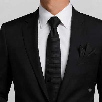 Men’s Tie & Pocket Square Set – Premium Formal Combo - TPS-101 New