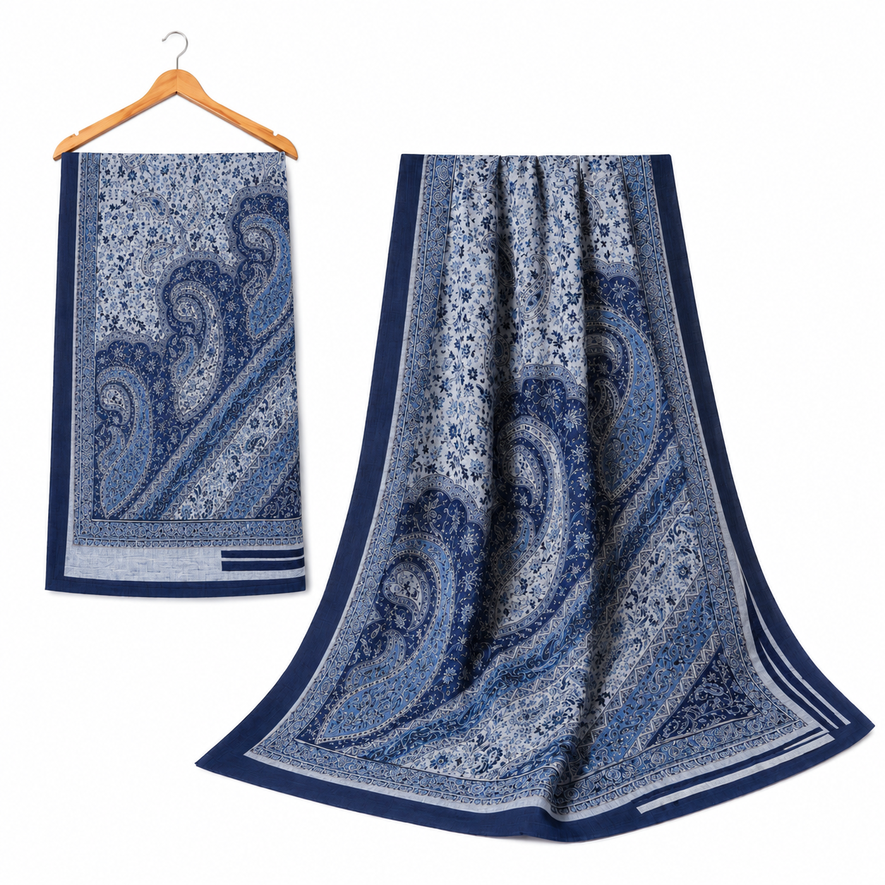Stylengift Premium Lawn Printed Hijabs | Imported High-Quality Summer Scarf-SH-194