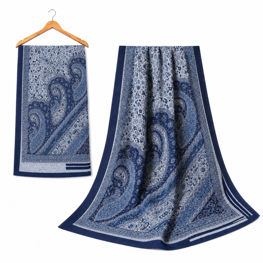 Stylengift Premium Lawn Printed Hijabs | Imported High-Quality Summer Scarf-SH-194