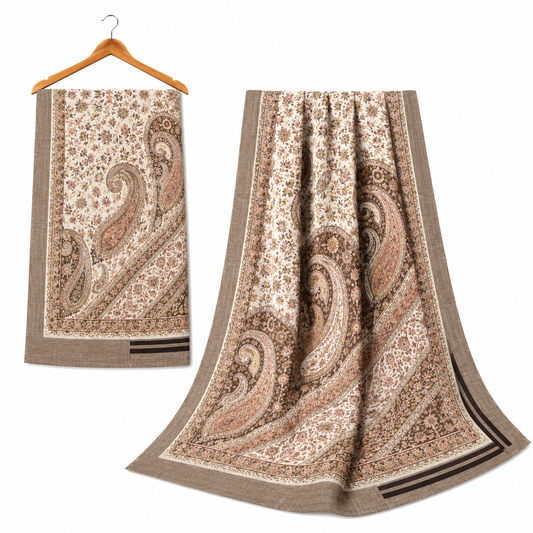 Stylengift Premium Lawn Printed Hijabs | Imported High-Quality Summer Scarf-SH-195