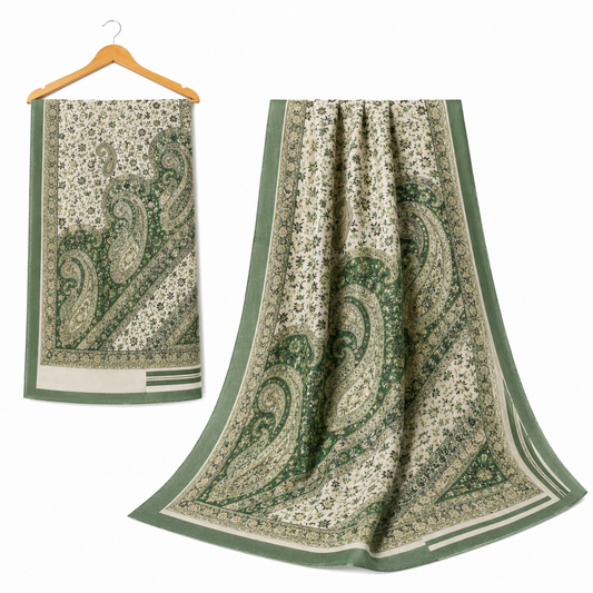Stylengift Premium Lawn Printed Hijabs | Imported High-Quality Summer Scarf-SH-196