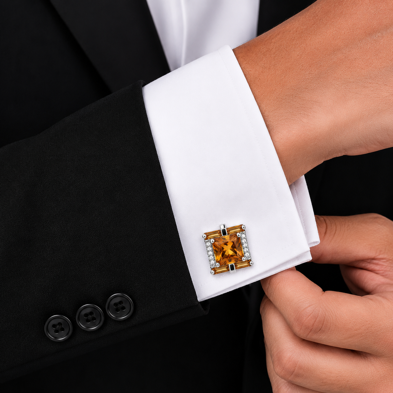 Style&Gift Premium Men’s Cufflinks – Timeless Elegance for Modern Men -NEW- CUF- 2003