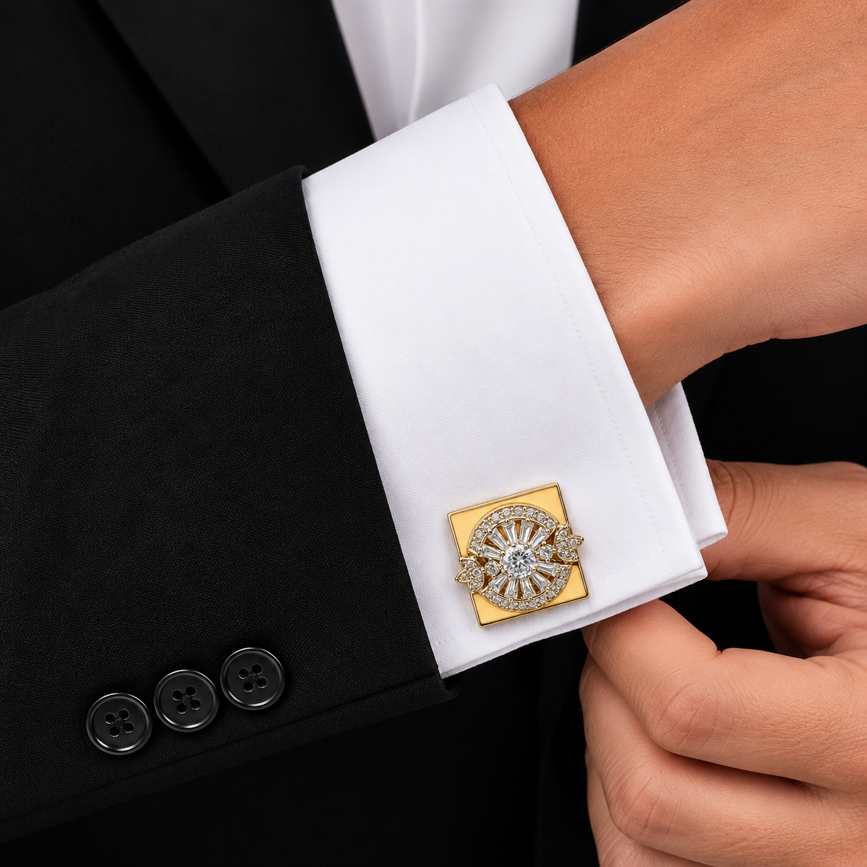 Style&Gift Premium Men’s Cufflinks – Timeless Elegance for Modern Men-NEW- CUF-2004