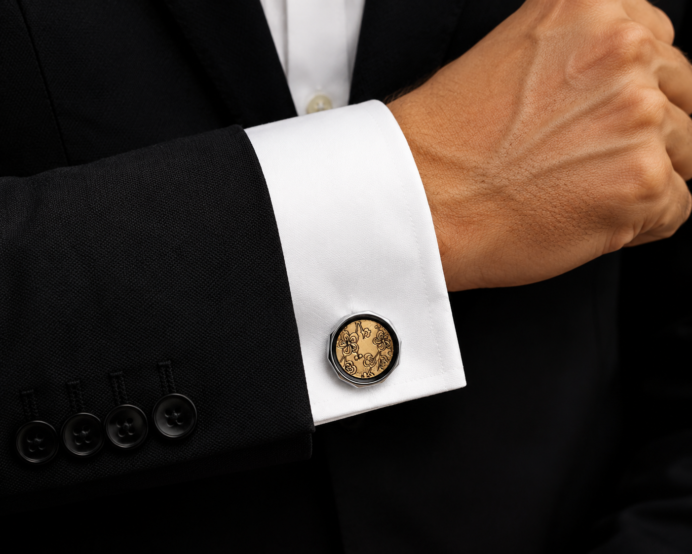 Style&Gift Premium Men’s Cufflinks – Timeless Elegance for Modern Men - CUF-1566