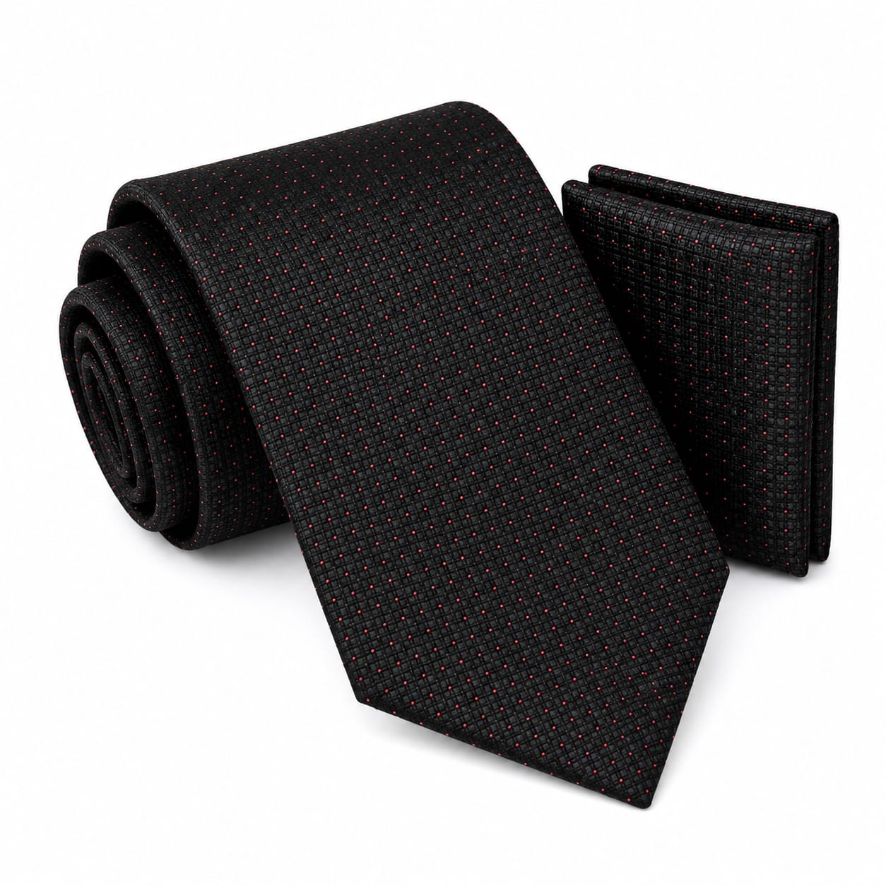 Men’s Tie & Pocket Square Set – Premium Formal Combo - TPS-104New