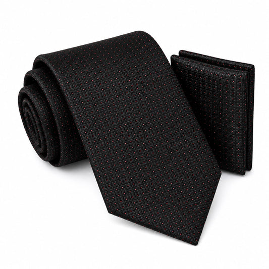 Men’s Tie & Pocket Square Set – Premium Formal Combo - TPS-104New