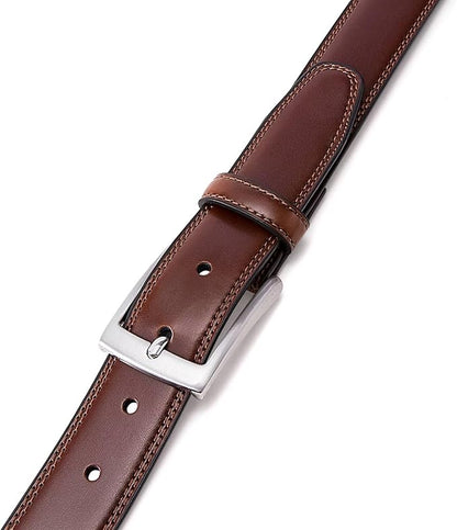 Men’s Genuine Leather Dress Belt – Handmade 100% Cow Leather