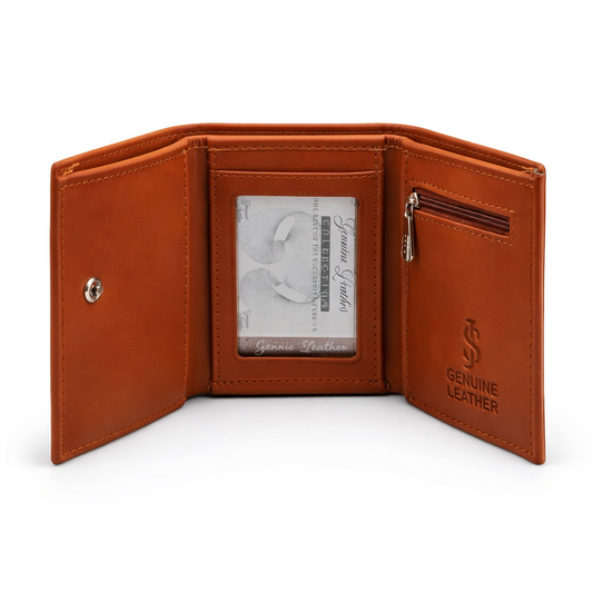 3 Fold Premium Pure Leather Wallet – WL-110