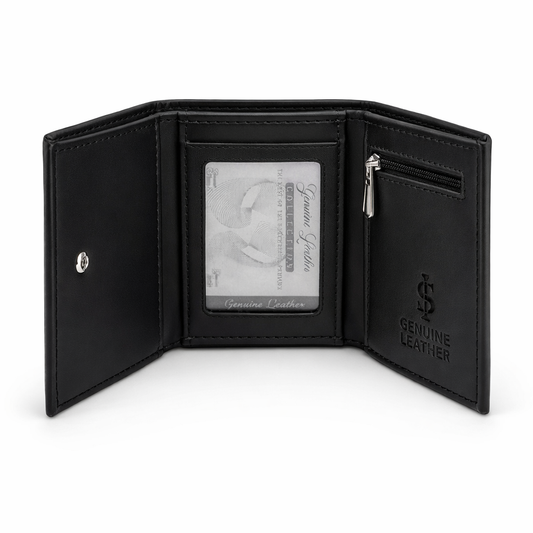3 Fold Premium Pure Leather Wallet – WL-111