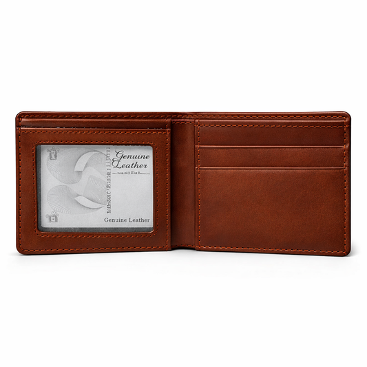 2 Fold Premium Pure Leather Wallet – WL-118