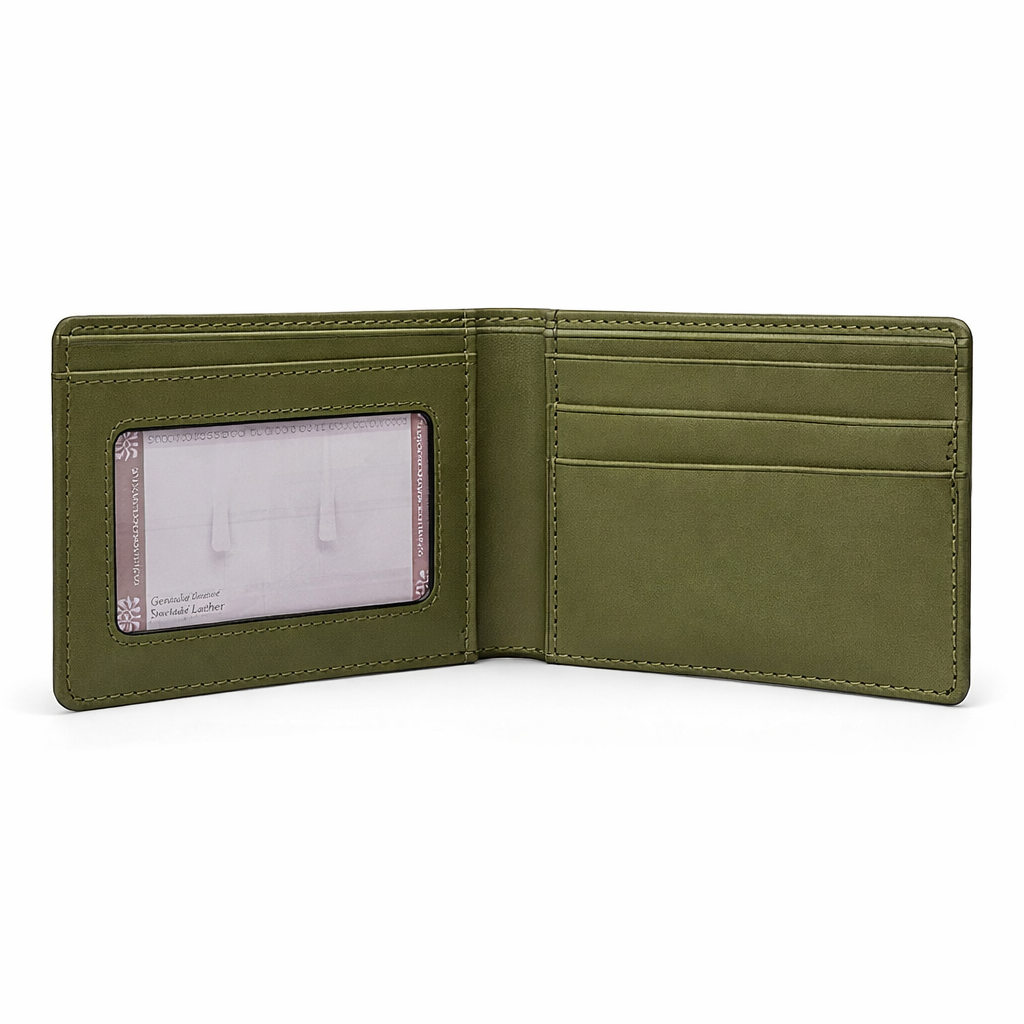 2 Fold Premium Pure Leather Wallet – WL-119