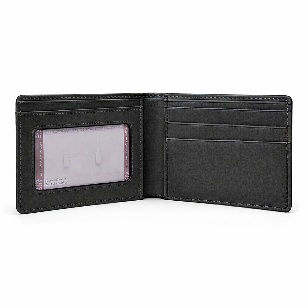 2 Fold Premium Pure Leather Wallet – WL-120