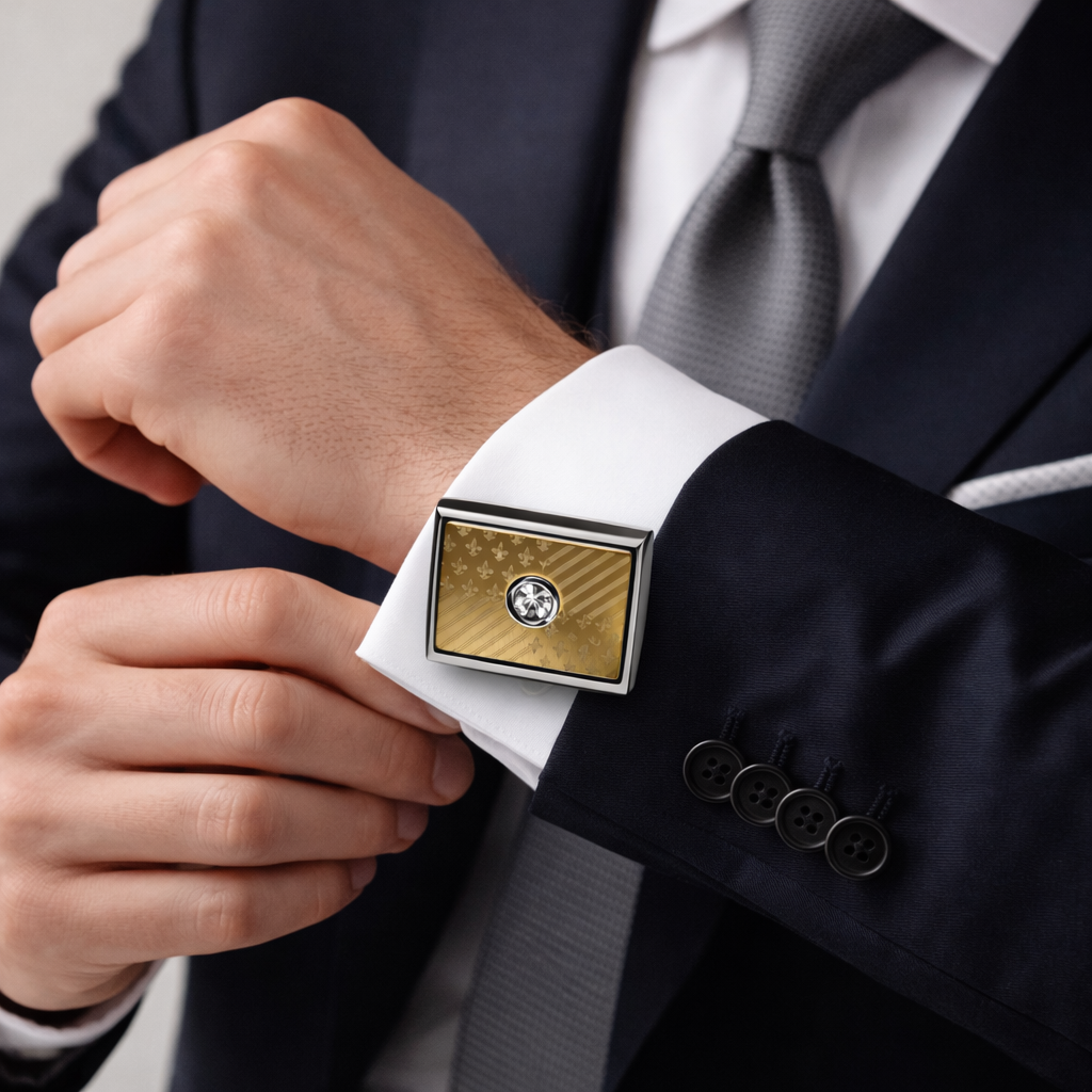 Style&Gift Premium Men’s Cufflinks – Timeless Elegance for Modern Men