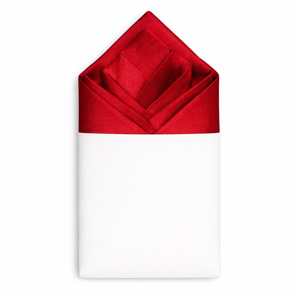 Men’s Pocket Square Handkerchief – Luxury Suit & Blazer Accessory