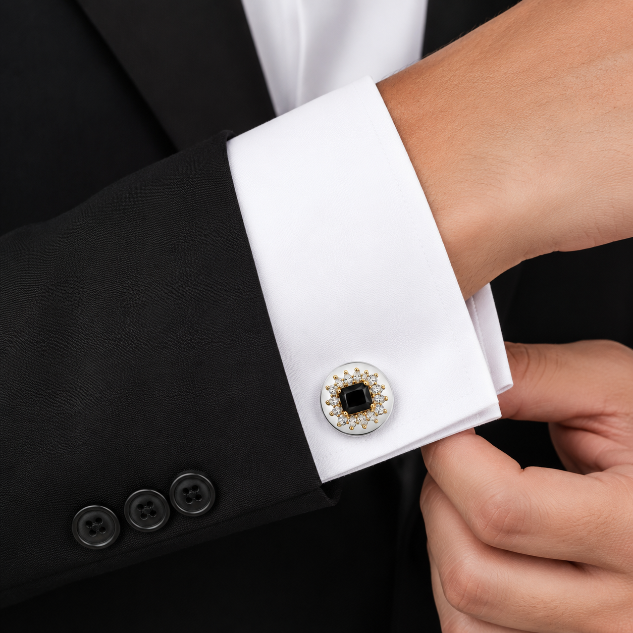 Style&Gift Premium Men’s Cufflinks – Timeless Elegance for Modern Men -NEW- CUF- 2016