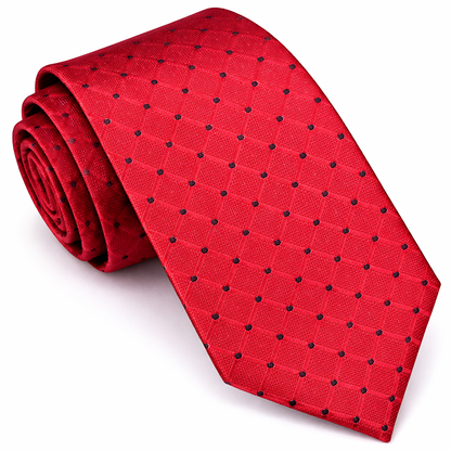 Men’s Tie & Pocket Square Set – Premium Formal Combo