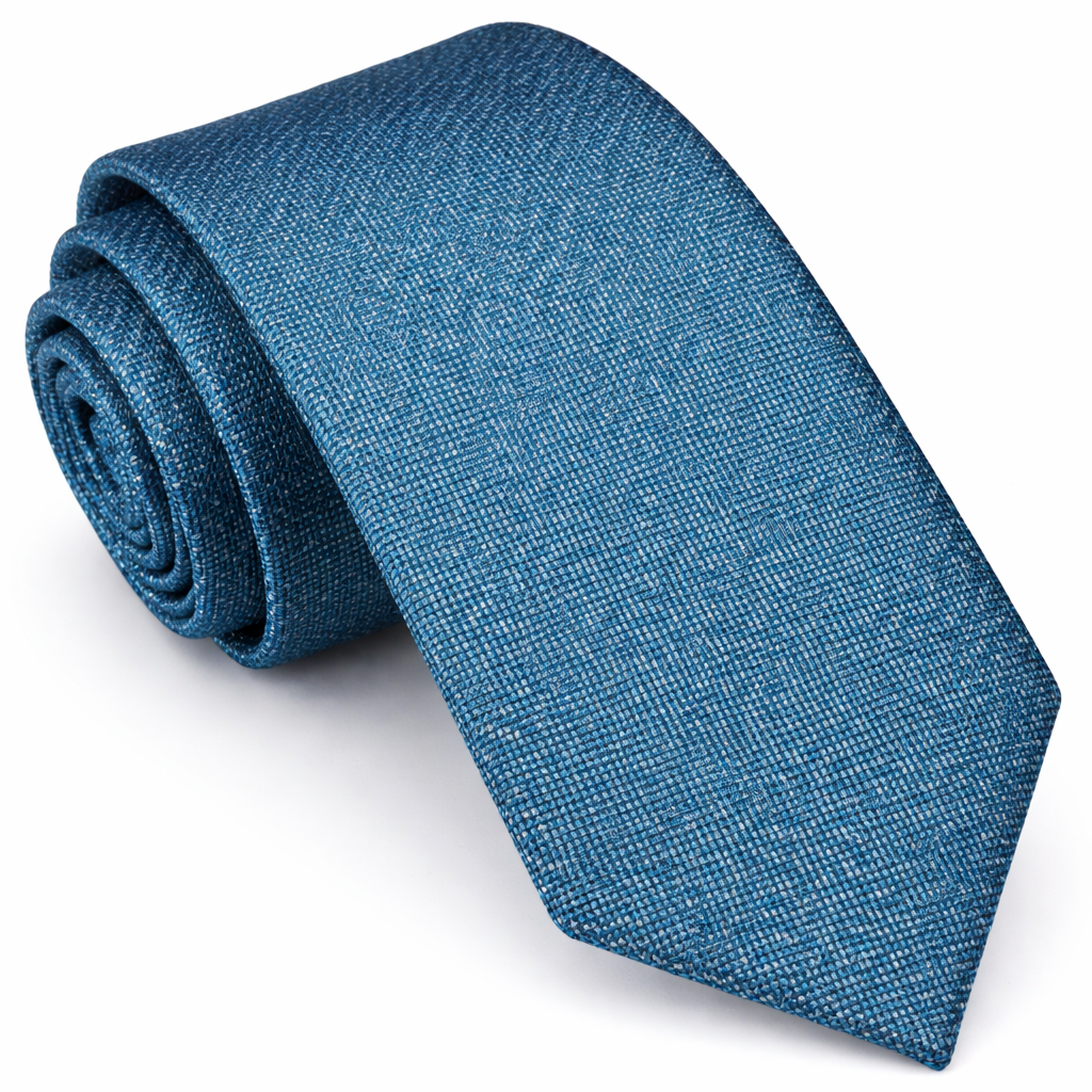 Men’s Tie & Pocket Square Set – Premium Formal Combo