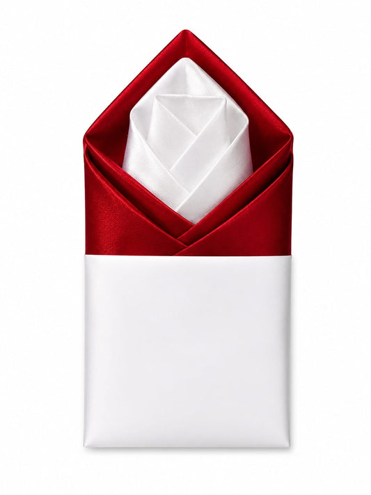 Men’s Pocket Square Handkerchief – Luxury Suit & Blazer Accessory