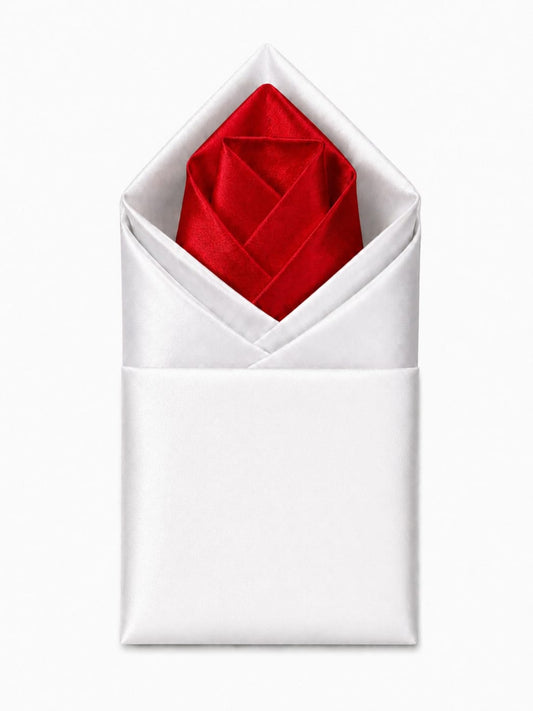 Men’s Pocket Square Handkerchief – Luxury Suit & Blazer Accessory