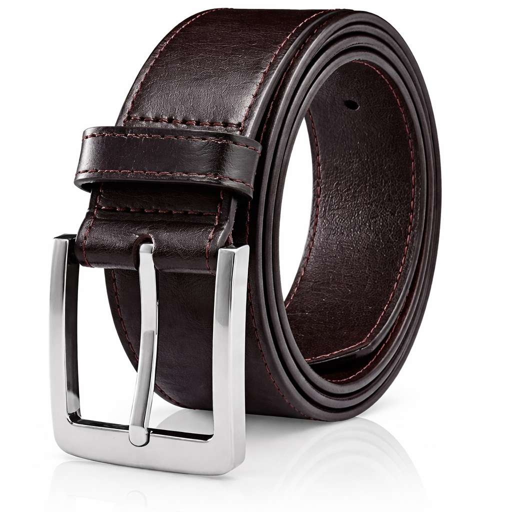 Men’s Genuine Leather Dress Belt – Handmade 100% Cow Leather