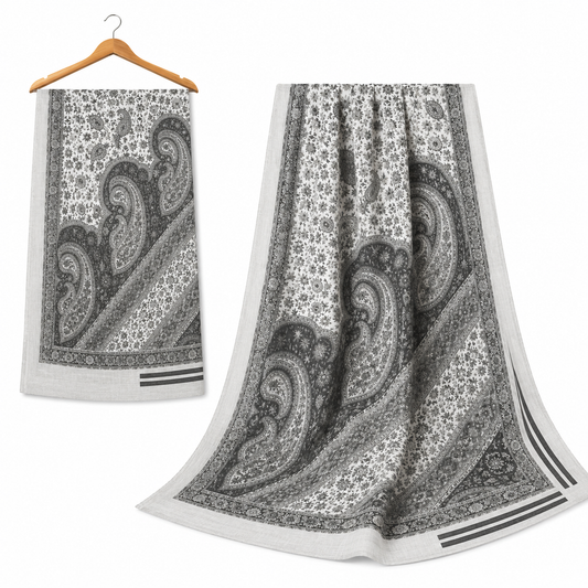 Stylengift Premium Lawn Printed Hijabs | Imported High-Quality Summer Scarf-SH-190