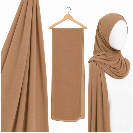 Stylengift Premium Chiffon Hijab – Ultra-Soft & Lightweight-SH-105