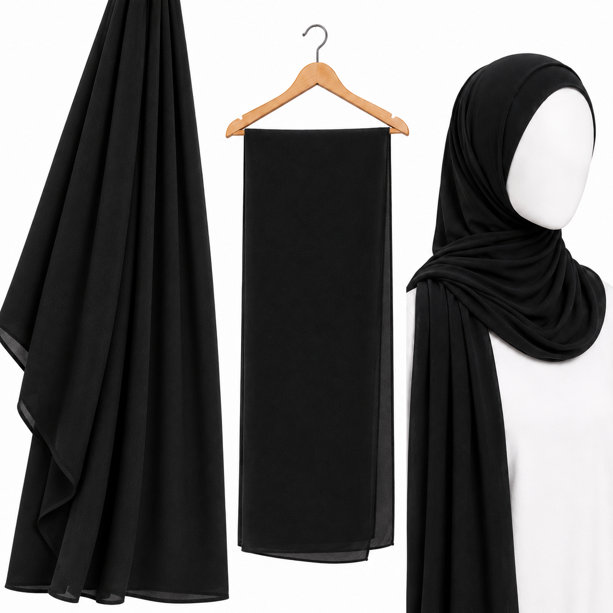 Stylengift Premium Chiffon Hijab – Ultra-Soft & Lightweight-SH-101
