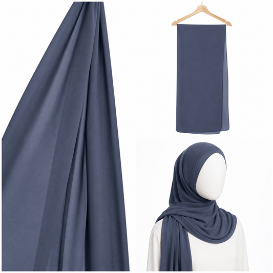 Stylengift Premium Chiffon Hijab – Ultra-Soft & Lightweight-SH-107